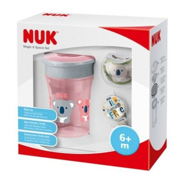 NUK MAGIC CUP SPACE SET 6M+ - VÝHODNÉ SADY - KRMENÍ