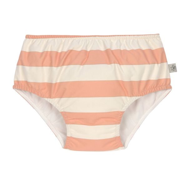 LÄSSIG SPLASH SWIM DIAPER GIRLS BLOCK STRIPES MILKY/PEACH 7-12M - KOJENECKÉ PLAVKY - KOUPÁNÍ A ZDRAVÍ