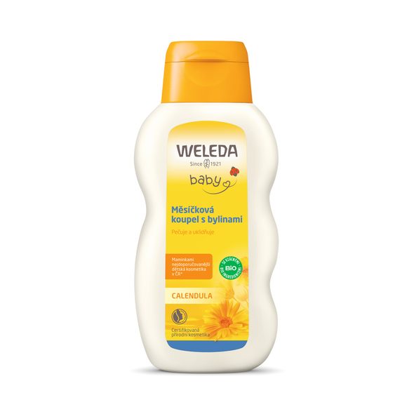 WELEDA MĚSÍČKOVÁ KOUPEL S BYLINAMI 200ML - ŠAMPONY A KOSMETIKA - KOUPÁNÍ A ZDRAVÍ