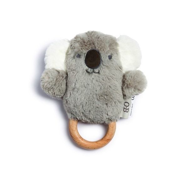 OB DESIGNS PLYŠOVÉ CHRASTÍTKO KOALA, GREY - CHRASTÍTKA - PRO DĚTI