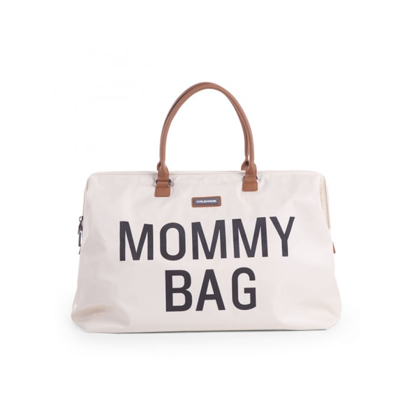 CHILDHOME PŘEBALOVACÍ TAŠKA MOMMY BAG OFF WHITE - PŘEBALOVACÍ TAŠKY - KOČÁRKY A PŘÍSLUŠENSTVÍ