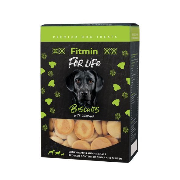 FITMIN FOR LIFE PIŠKOTY 180 G - PIŠKOTKY PRO PSY - CHOVATELSKÉ POTŘEBY MALVÍKZOO