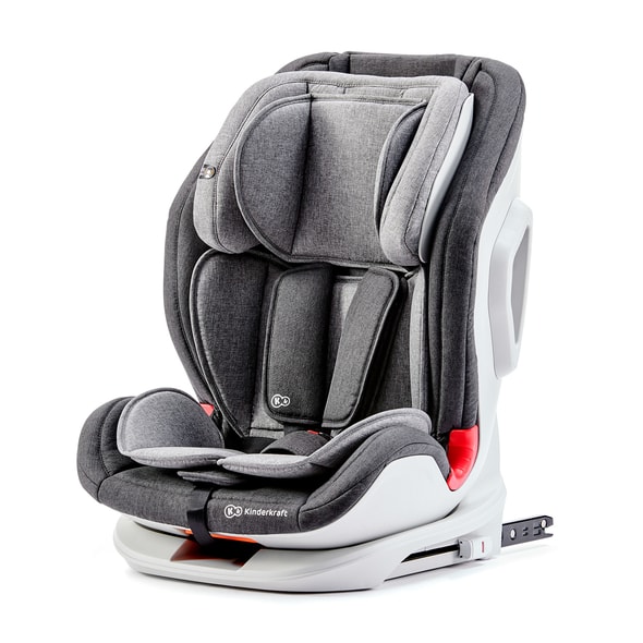 KINDERKRAFT ONETO3 ISOFIX BLACK/GRAY - AUTOSEDAČKY 9-36KG - AUTOSEDAČKY A PŘÍSLUŠENSTVÍ