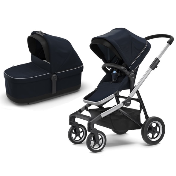 THULE SLEEK + BASSINET - DVOJKOMBINACE - KOČÁRKY A PŘÍSLUŠENSTVÍ