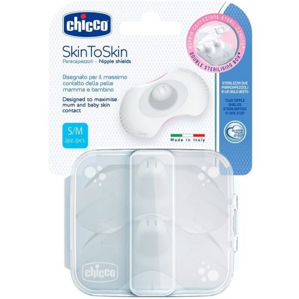 CHICCO CHRÁNIČ BRADAVEK SKINTOSKIN SILIKON 2KS - CHRÁNIČE A TVAROVAČE BRADAVEK - PRO MAMINKY