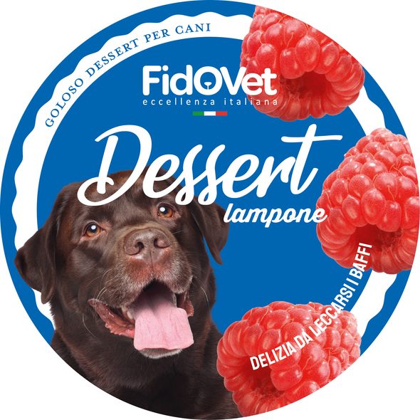 FIDOVET BOX MALINOVÝ DEZERT 25G/12KS - DOPLŇKY STRAVY PRO PSY - CHOVATELSKÉ POTŘEBY MALVÍKZOO