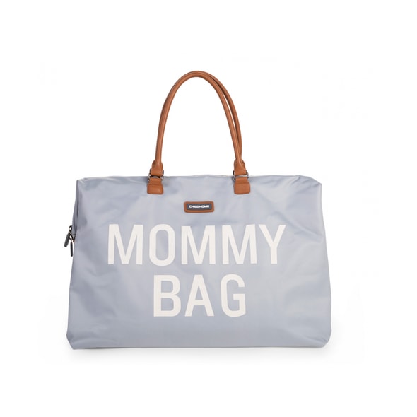 CHILDHOME PŘEBALOVACÍ TAŠKA MOMMY BAG GREY OFF WHITE - PŘEBALOVACÍ TAŠKY - KOČÁRKY A PŘÍSLUŠENSTVÍ