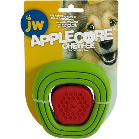 JW PET JW APPLE CORE CHEW-EE DENTÁLNÍ JABLKO - DENTÁLNÍ HRAČKY PRO PSY - CHOVATELSKÉ POTŘEBY MALVÍKZOO