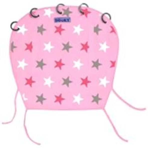 DOOKY DESIGN CLONA BABY PINK/ PINK STARS - SLNEČNÍKY - KOČÍKY A PRÍSLUŠENSTVO