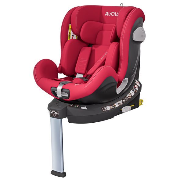 AVOVA SWAN-FIX I-SIZE 2024 MAPLE RED - AUTOSEDAČKY 0-25KG - AUTOSEDAČKY A PŘÍSLUŠENSTVÍ