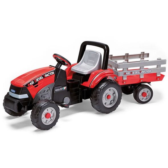 PEG PEREGO VOZÍTKO MAXI DIESEL TRACTOR - ELEKTRICKÁ VOZÍTKA - PRO DĚTI