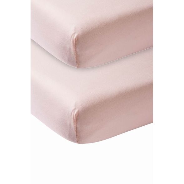 MEYCO ŽERZEJOVÉ PROSTĚRADLO 40X80/90 - LIGHT PINK - PROSTĚRADLA - SPINKÁNÍ