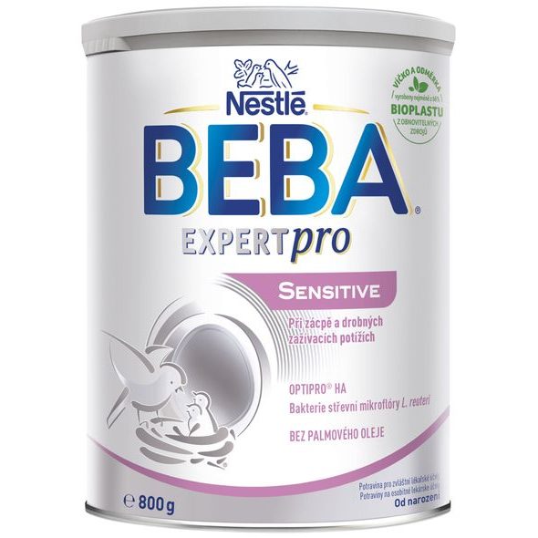 BEBA EXPERTPRO SENSITIVE NEW (800G) - KOJENECKÁ MLÉKA - KRMENÍ