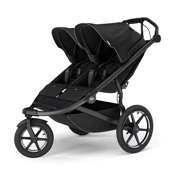 THULE URBAN GLIDE 3 DOUBLE BLACK 2024 - KOČÍKY PRE DVOJIČKY - KOČÍKY A PRÍSLUŠENSTVO