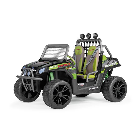 PEG PÉREGO POLARIS RZR PRO GREEN SHADOW - ELEKTRICKÁ VOZÍTKA - PRO DĚTI