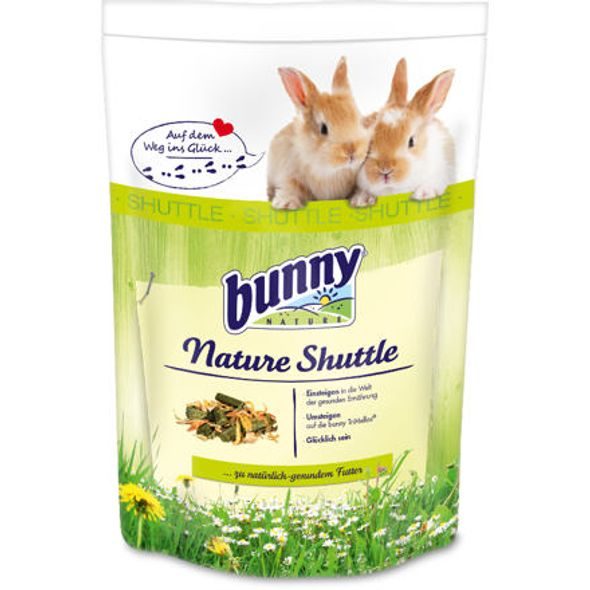 BUNNY NATURE BUNNY NATURE KRMIVO PRO KRÁLÍKY - SHUTTLE 600 G - KRMIVO - CHOVATELSKÉ POTŘEBY MALVÍKZOO