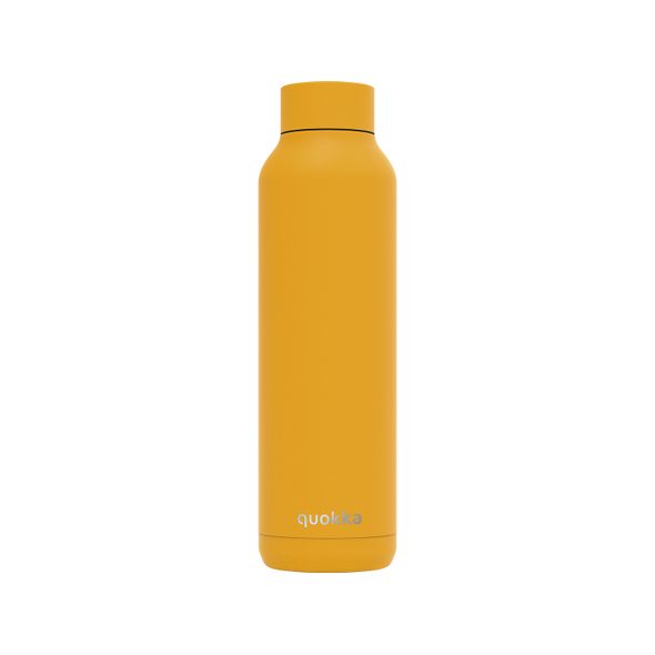 QUOKKA NEREZOVÁ TERMOLÁHEV SOLID AMBER YELLOW 630 ML - TERMOOBALY A TERMOSKY - KRMENÍ