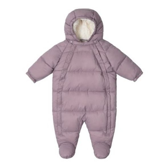 LEOKID BABY OVERALL EDDY LILAC GRAY VEL. 6 - 9 MĚSÍCŮ (VEL. 68) - ZIMNÍ KOMBINÉZY - PRO DĚTI