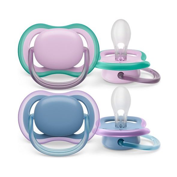 PHILIPS AVENT ŠIDÍTKO ULTRA AIR NEUTRAL 6-18M 2KS - ŠIDÍTKA A DOPLŇKY - KRMENÍ