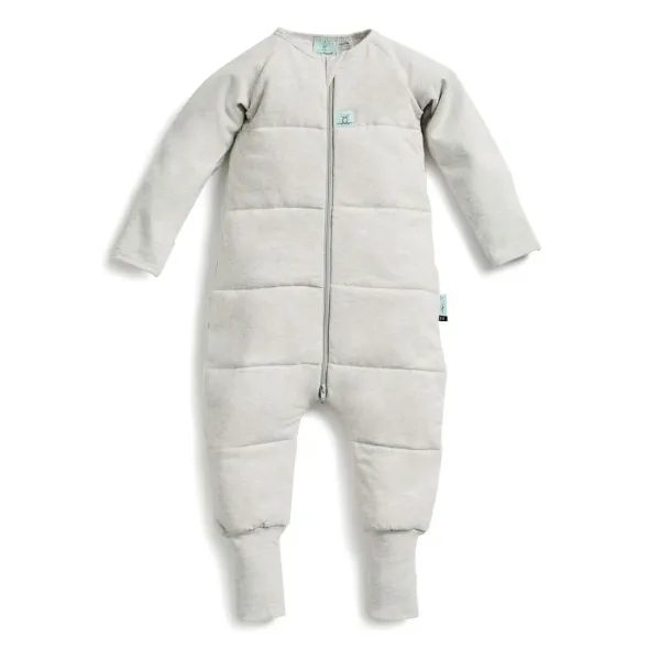 ERGOPOUCH OVERAL NA SPANÍ ORGANICKÁ BAVLNA ONESIE GREY MARLE 2.5TOG - SPACÍ PYTLE - SPINKÁNÍ