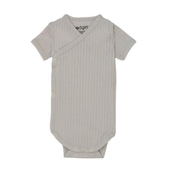 LODGER ROMPER SS SEERSUCKER STEEL 56 - BODY - PRO DĚTI