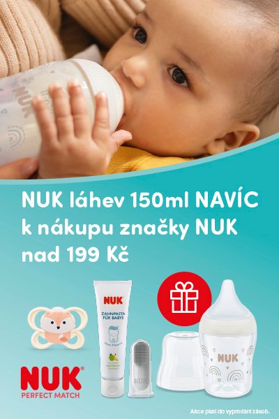 NUK Perfect match láhev zdarma