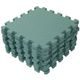 BabyDan hrací podložka puzzle Dusty Green 90x90 cm