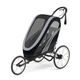 Cybex Sport line Zeno All Black vč. potahů