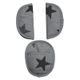 Dooky chránič pásu Universal Pads Grey Stars