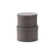Kids Concept Krabice kulatá 2 ks Grey
