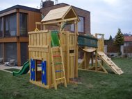 Jungle Mansion s moduly a skluzavkou 4,4m