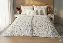 Povlečení krepové Béžová 80/409 140x200, 70x90 cm