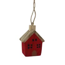 Domeček k zavěšení D7555-08 - 5 × 7 × 3.5 cm