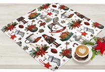Ubrus VÁNOCE - 50x50 cm Louskáček
