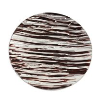 Skleněný tácek dekorační S0085/2 - dia 19,5 cm