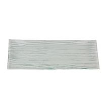 Skleněný tácek dekorační S0233/2 - 32.5 x 10.5 x 1 cm