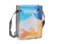 Malá crossbody kabelka / taška holografická 15x20,5 cm