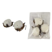 Dekorace bavlna 3 ks P1300 - 5,5 cm