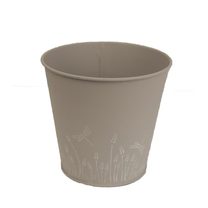 Květináč plechový K2579/3 - dia 16 x 14 cm