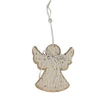 Anděl k zavěšení D4635-01 - 9,2 x 0,5 x 10,5 cm