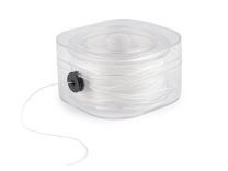 Pruženka / gumička plochá šíře 0,8 mm krabička s odvíjením