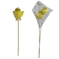 Zápich kuřátko, 2 ks X5778 - 6 x 4,5 x 6 / 53 cm