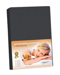 Jersey LUX Grafitová /348