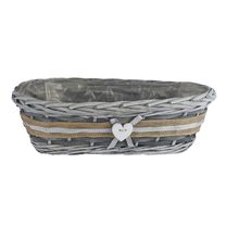 Obal šedý s plastem P2022/2 - 41 × 18 × 12 cm