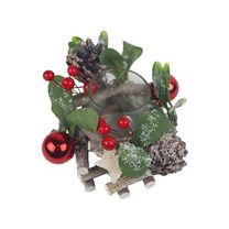 Dekorační svícen P1697 - Dia 14 x 8 cm