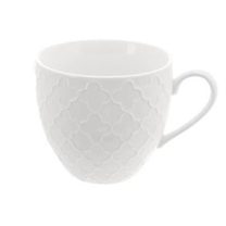 Hrnek porcelánový WHITELINE 250 ml sada 6 ks O0282