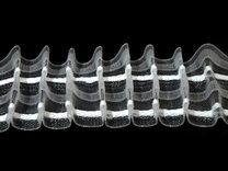 Záclonovka šíře 50 mm tužkové řasení METRÁŽ