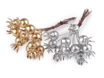 Umělé šípky na drátku metalické