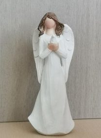 Anděl dekorační X2956-01 - 4 x 3 x 10 cm