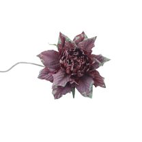 Dekorační květ X7628-09 - 24 × 11 × 5 cm